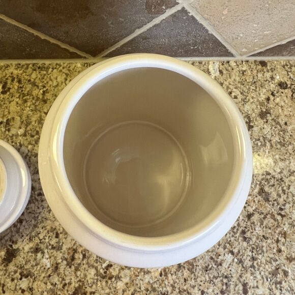 Rae Dunn Crown Large Good Dog Ceramic Treat Container Lidded Food Canister Lid - Picture 8 of 10